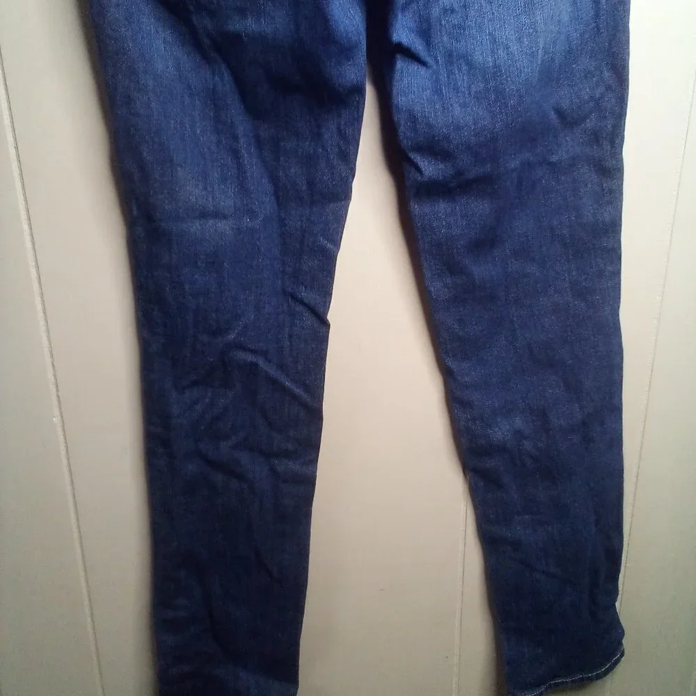 Gap Jeans 4 27 Premium Skinny Button Ankle Blue